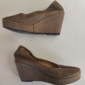 Women's Brown Wedge Shoes